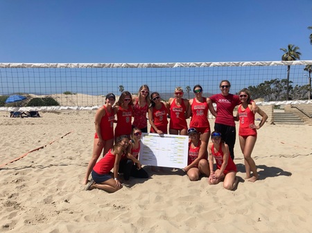 SBCC Beach Volleyball Wins WSC Pairs Championship