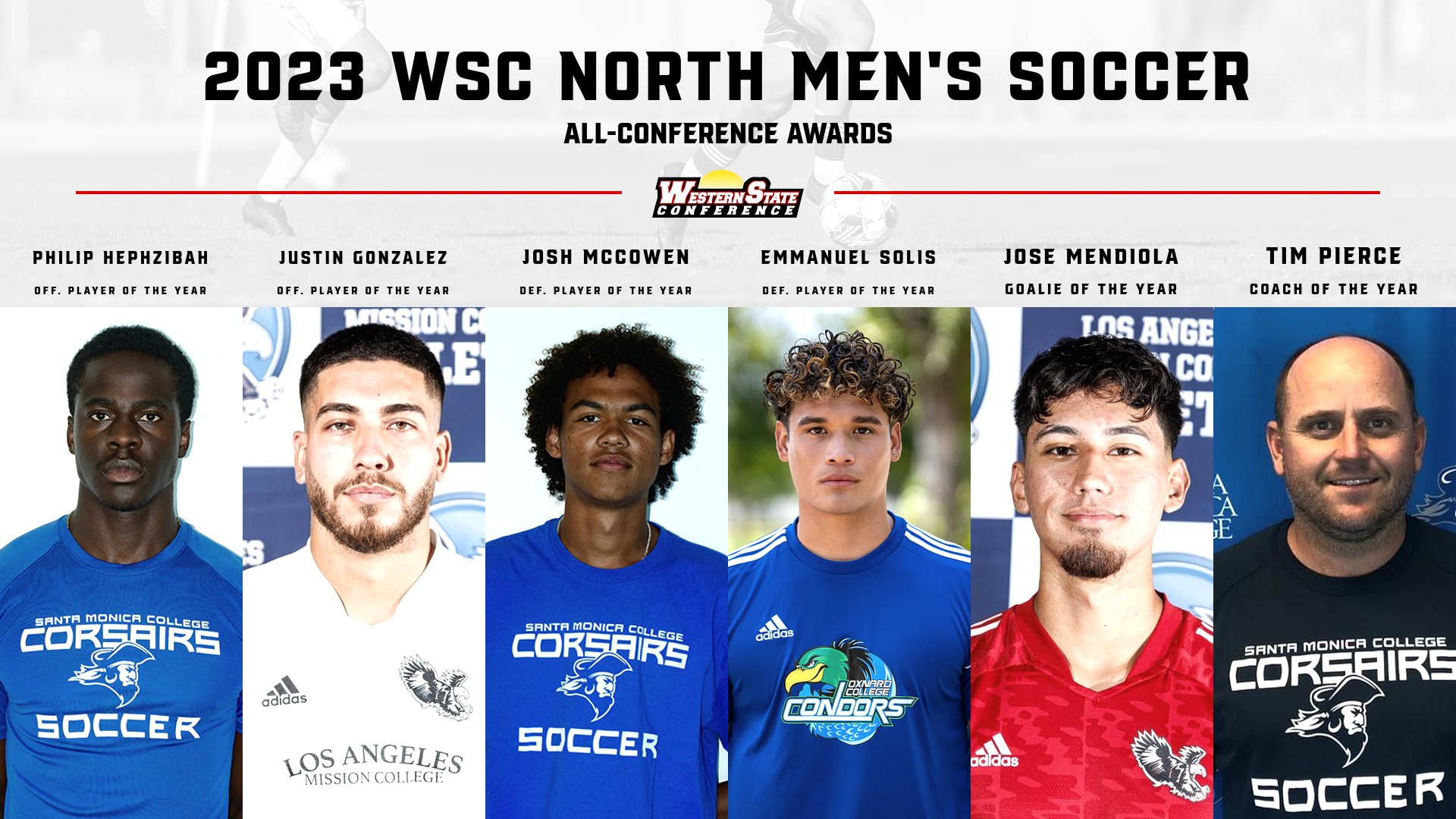 Men's Soccer: WSC North Men's Soccer All-Conference Teams Announced
