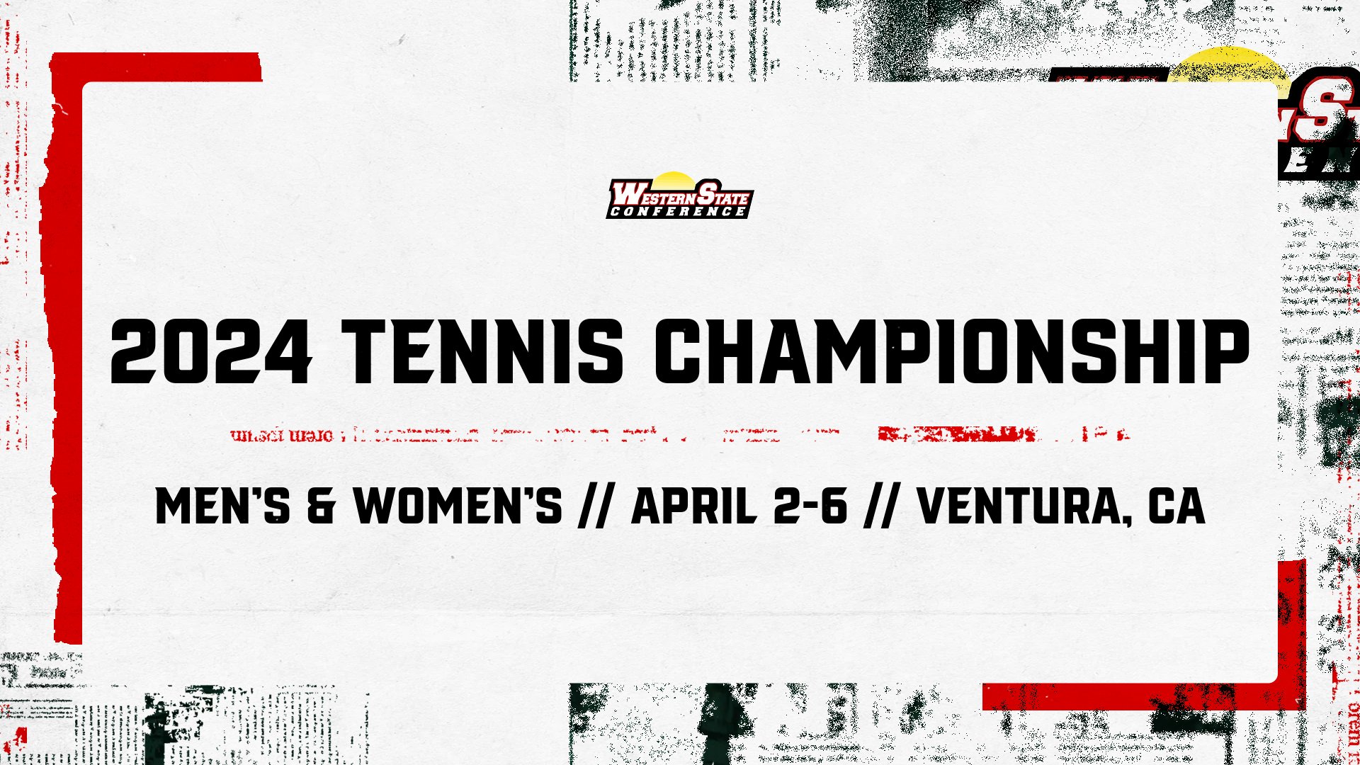 2024 WSC Tennis Championship Information