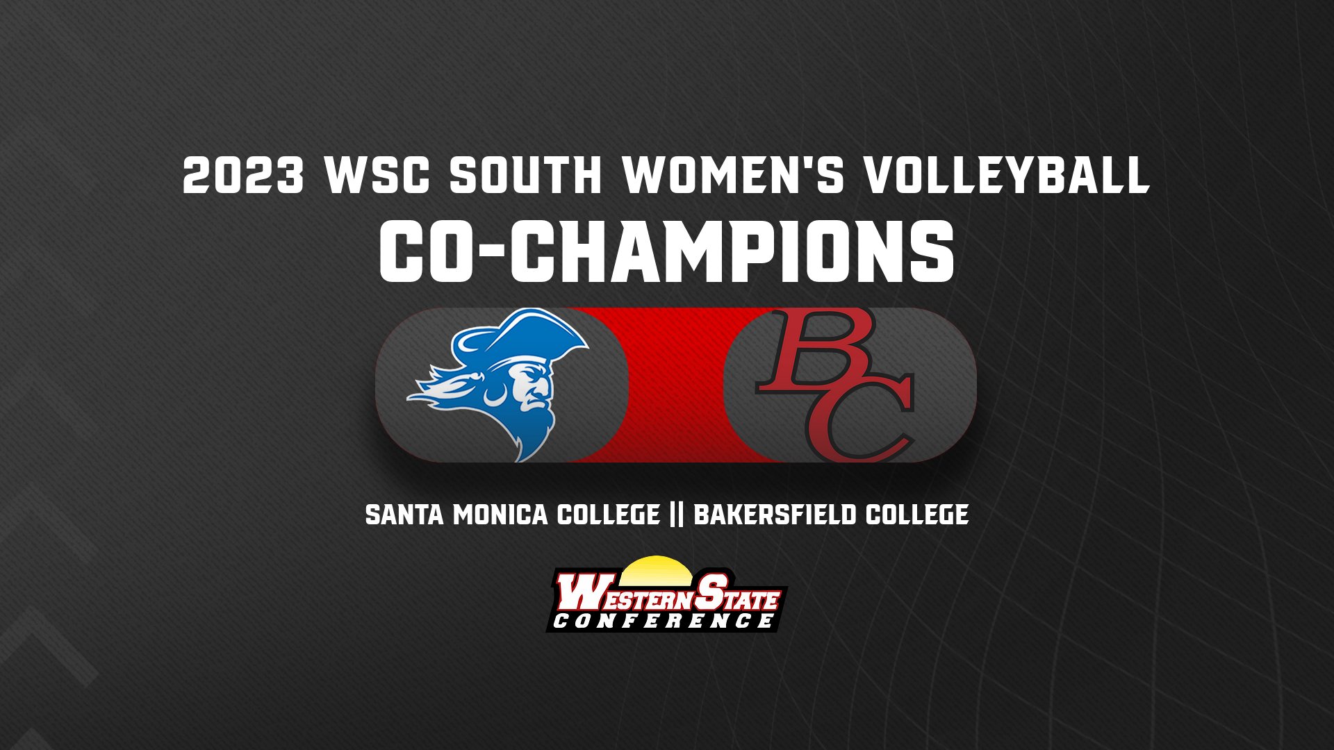 Women's Volleyball: Santa Monica and Bakersfield Split WSC South Title