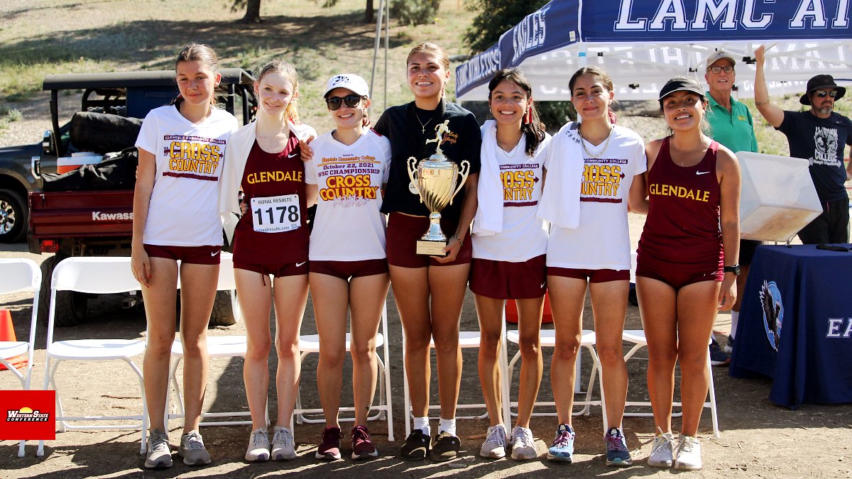 Glendale Takes 18th Consecutive WSC Women's Cross Country Title, VC's Godina Finishes First