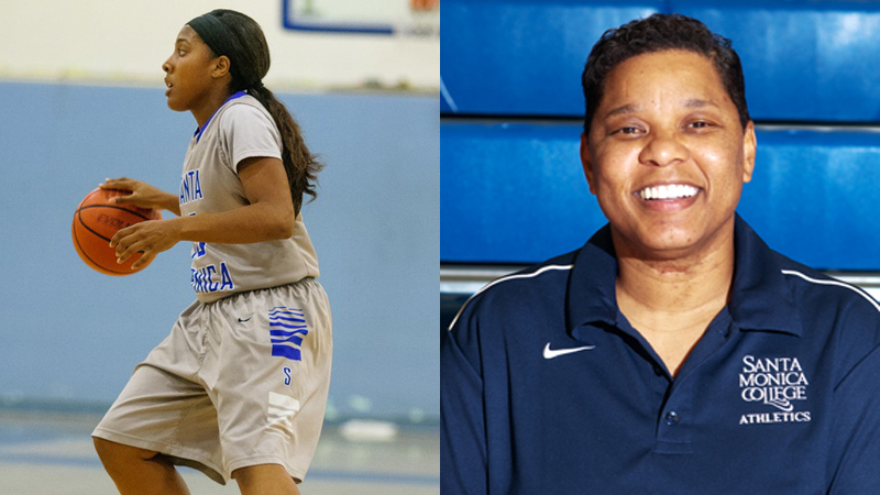 Santa Monica sophomore Lauren Davis and Head Coach Lydia Strong were named the WSC Player and Coach of the Year.